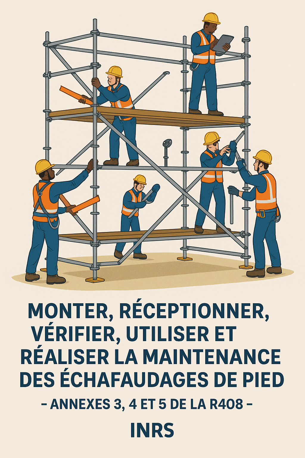 Monter réceptionner vérifier utiliser et réaliser la maintenance