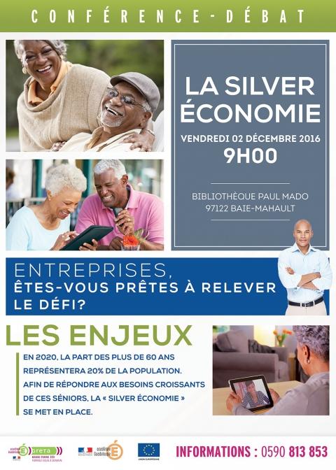 affiche conférence silver économie 2016