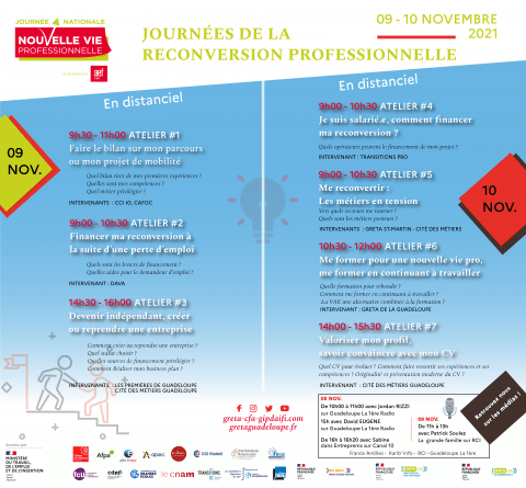 programme journées reconversion 2021