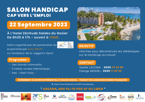 visuel d'annonce du Salon Handicap