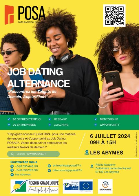 Visuel Job Dating POSA