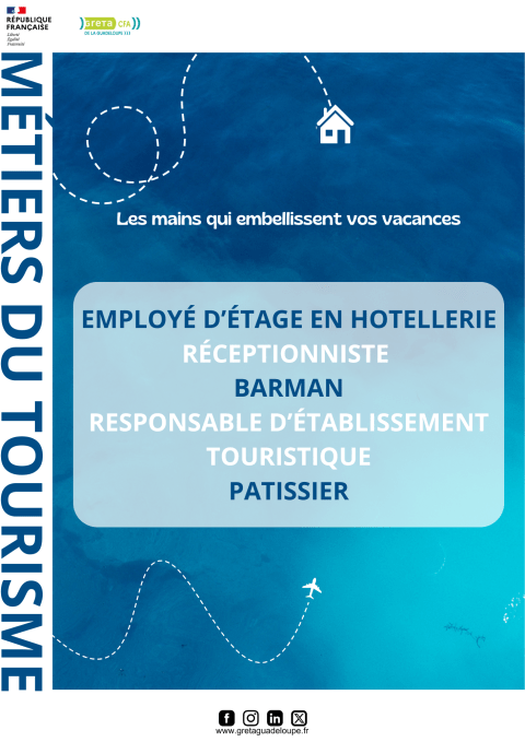 Visuel Semaine des Métiers du Tourisme