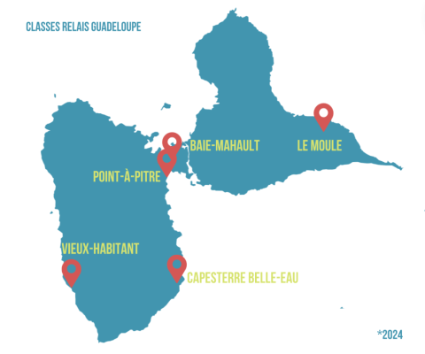 cartographie classes relais