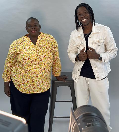 Photo Glécinia et Joseph