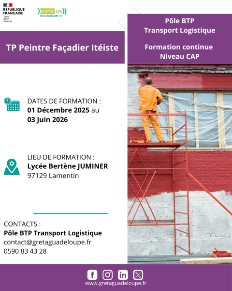 PEINTRE FAÇADIER ITÉÏSTE